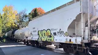 CSX L137 in New Oxford  11124 [upl. by Ahso283]