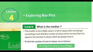 MATHS GRADE 6  Unit 6  Concept 1  Lesson 4 [upl. by Jehu155]