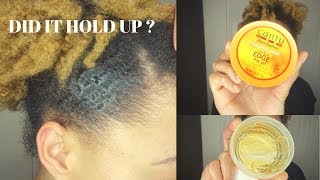 Cantu Shea Butter Extra Hold Edge Control Review  Euniycemari [upl. by Janifer]