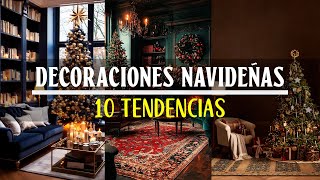 10 Tendencias Decoraciones NAVIDEÑAS  Ideas de Colores 2024 [upl. by Los265]