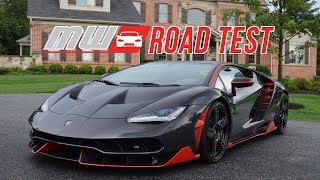 2017 Lamborghini Centenario  Road Test [upl. by Fried670]