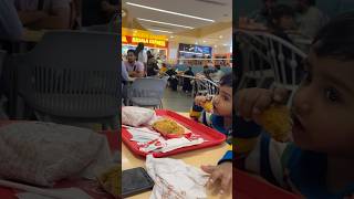 KFC fried chicken  kfc eating challenge kfc shorts foodie [upl. by Ahsilra]