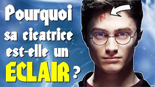 HARRY POTTER  Pourquoi sa Cicatrice estelle un ECLAIR  Théorie [upl. by Haniraz66]