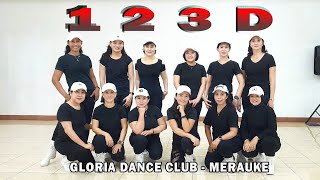 123 D  LINE DANCE  JULIA WITZEL  GDC MERAUKE PAPUA SELATAN  INA [upl. by Bergmann313]