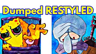 Friday Night Funkin’  Dumped RESTYLED VS Bob Spongebob FNF ModHardRemastered [upl. by Nefen605]