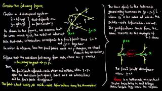 2Dimensional Flows Bifurcations Lecture 1 [upl. by Delbert]