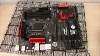 Config PC 2 Cartemère MSI Z87G45 Gaming de chez MSI [upl. by Suoiradal]