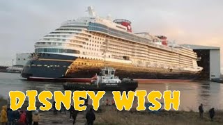 Disney Wish ausgedockt  MEYER Werft Papenburg [upl. by Thomson390]