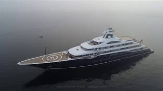 Megayacht TIS Lürssen Sea Trial [upl. by Jaclin241]