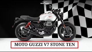 2024 Moto Guzzi V7 Stone Ten  Special Edition TM [upl. by Etnoed]