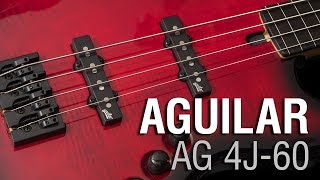 Aguilar AG 4J60  Maruszczyk Elwood 4p Fretless [upl. by Martz]