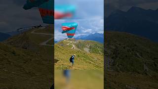 Fun line with FLARE Line 13  Speedflying Speikboden  Takeoff  Barrel Rolls shorts [upl. by Sanborn]