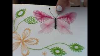 Tutoriel carte brodée [upl. by Annabelle]