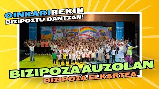 BIZIPOZA AUZOLAN Bizipoza elkartea  OINKARIREKIN BIZIPOZTU DANTZAN [upl. by Aitsirhc]