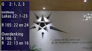 Bezinning Heilig Avondmaal 12 december 2024 [upl. by Ahtreb]