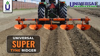 Universal Super Tyne Ridger  Universal Implements [upl. by Ammadas381]