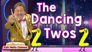 The Dancing Twos  Jack Hartmann [upl. by Nosirrag998]