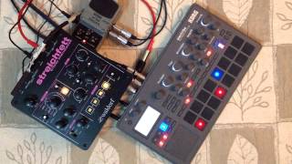 Korg Electribe 2 amp Waldorf Streichfett demo from Warstat 3 o [upl. by Yanaton604]