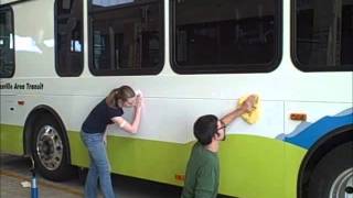 Transit Ad Vinyl Graphics Removal [upl. by Amikahs]