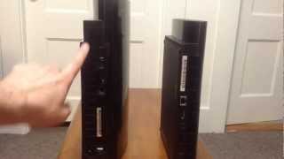 PS3 Super Slim vs PS3 Fat COMPARISON Review [upl. by Kowatch]