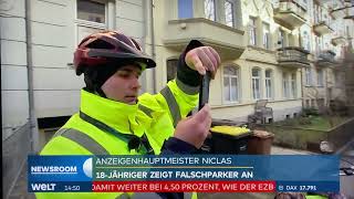 👮‍♂️ NEUES von Anzeigenhauptmeister Niclas Matthei bekannt aus Spiegel TV [upl. by Femi]