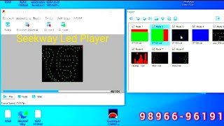 Seekway LED  RGB Player  seekway LED software tutorial [upl. by Eniawd564]