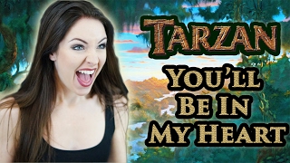 Tarzan  Youll Be in my Heart Cover by Minniva feat Quentin Cornet [upl. by Elamor298]