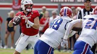 😱 NC State QB Grayson McCall Injured Forced to Exit Louisiana Tech Game [upl. by Pike]