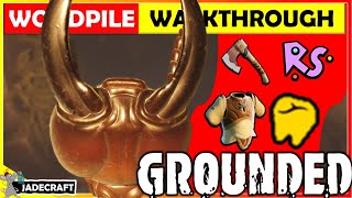 GROUNDED Wood Pile Complete Guide  How To Beat The Termite King Max Upgrade WeaponsTools  More [upl. by Adil]