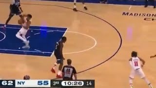 Anthony Edwards locks down Jalen Brunson and screams [upl. by Cyrano830]