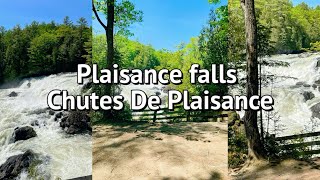 Amazing view of Plaisance falls Papineauville Quebec Canada 🇨🇦 Chutes de Plaisance [upl. by English726]