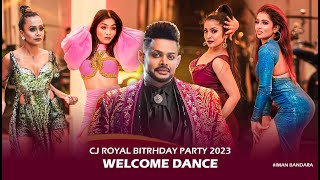 Chandimals Royal Birthday Party  Welcome Dance 🔥❤️ [upl. by Elamor929]