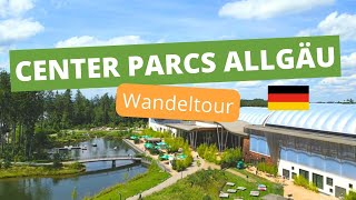 Wandeling over Center Parcs Park Allgäu 🤩 Een GAAF vakantiepark in Duitsland Zwarte Woud 🇩🇪 [upl. by Ibloc]