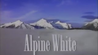 Nestles Alpine The White Chocolate Bar 1990 TV Commercial HD [upl. by Nasar]