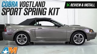 19942004 Mustang GT Cobra Vogtland Sport Spring Kit Review amp Install [upl. by Reyaht884]