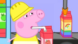 Peppa Pig Works in a Juice Factory🧃🐽 Peppa Pig Full Kids Episodes  30 Minutes [upl. by Esilehc326]