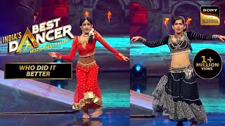 Who Did It Better quotBangle Ke Peechhequot Vartika Jha Gourav Sarwan Indias Best Dancer 7 Jan 2023 [upl. by Audrey]