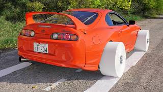 We Tried Giant Toilet PAPER WHEELS on a REAL Car [upl. by Anina672]