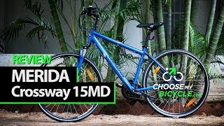 Merida Crossway 15MD 2018 ChooseMyBicyclecom Expert Review [upl. by Lebisor448]