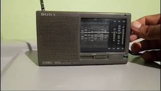 Sony sw11 portable 12 band radio 📻📻 [upl. by Amin]