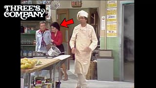 Threes Company MAJOR Restaurant Kitchen Blooper That You Probably Missed When Watching the Show [upl. by Anaeed712]