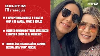 Pesquisa Quaest a 5 dias da hora H de Marçal Nunes e Boulos Irmã de Deolane leva “fora” judicial [upl. by Nelyk]