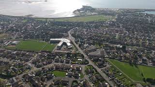 Burntisland on Easter Sunday by drone [upl. by Dranoc]