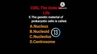 CEEL The Unite Of Life  Subscribe for more NEET Question like and commentAnswerviraleducational [upl. by Redmond255]