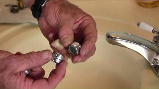 How to Replace a Sink Aerator [upl. by Mali]