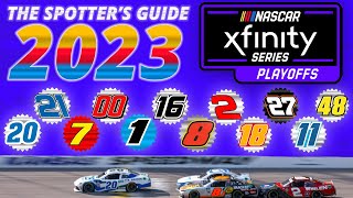 The Spotters Guide Predicting the 2023 NASCAR Xfinity Series Playoffs [upl. by Nesaj]