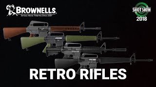 Brownells Retro Rifles  SHOT Show 2018 Day 1 [upl. by Blount]