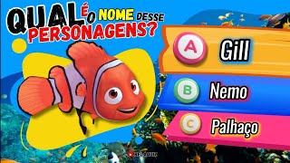 🐟🏝️Desafio Subaquático 🌊 Adivinhe os Personagens de quotPROCURANDO NEMOquot 🐠✨ [upl. by Catlee795]