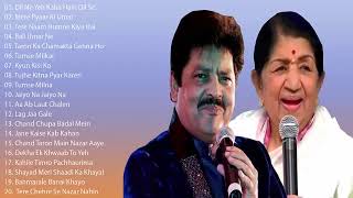 Lata Mangeshkar and Udit Narayan 90s Hits songs for Sadabahar Nagme juckbox Full Hd [upl. by Sitsuj]