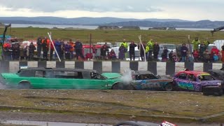 METAL MANIA 2017  Unlimited Bangers  Warton Stock Car Club [upl. by Nanerb]